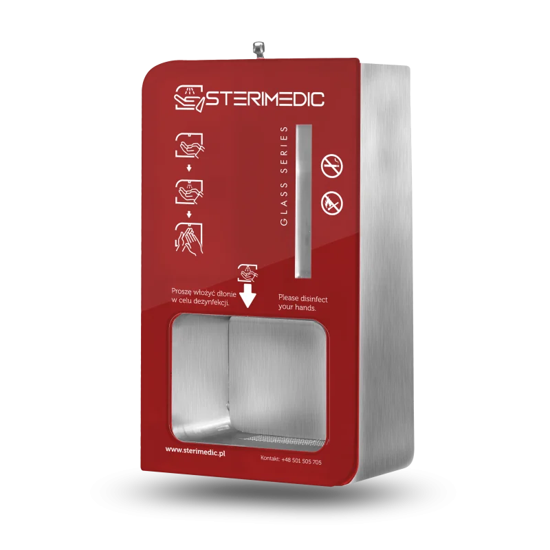 Sterimedic Glass Series — czerwony
